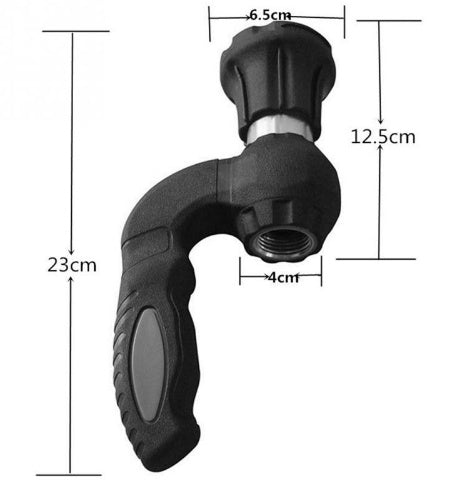"Mighty Power Hose Blaster Nozzle – High-Pressure Lawn, Garden & Car Washing Sprayer"