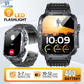 "INEYES S320B Smartwatch for Men & Women – Sport Modes, LED Flashlight, Wireless Call, 2.02-Inch HD Screen'