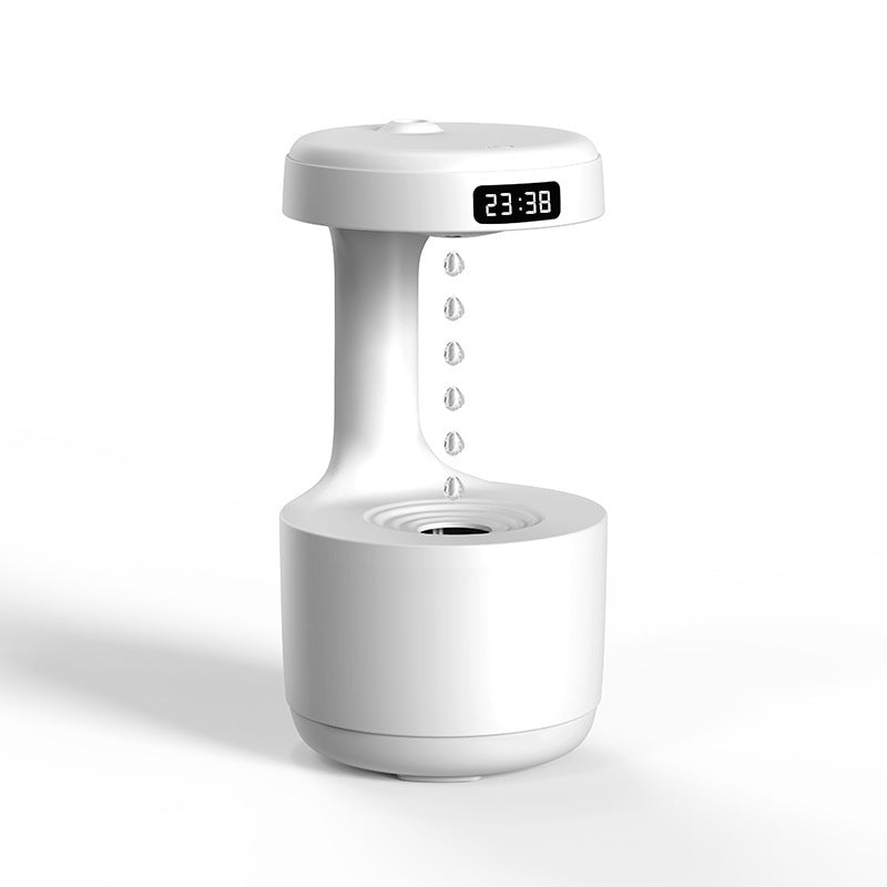 "Anti-Gravity Air Humidifier – Silent Cool Mist Maker with Levitating Water Drops for Relaxation & Fatigue Relief"