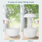 "Anti-Gravity Air Humidifier – Silent Cool Mist Maker with Levitating Water Drops for Relaxation & Fatigue Relief"