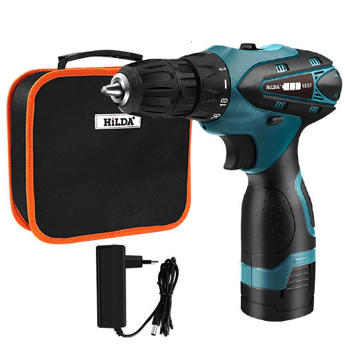 "Multifunctional Lithium Electric Drill – Cordless Household Power Tool for DIY & Repairs"