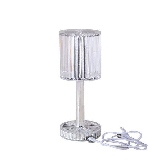 "Crystal Diamond Table Lamp – Romantic Warm LED Night Light for Home Décor & Gifts"