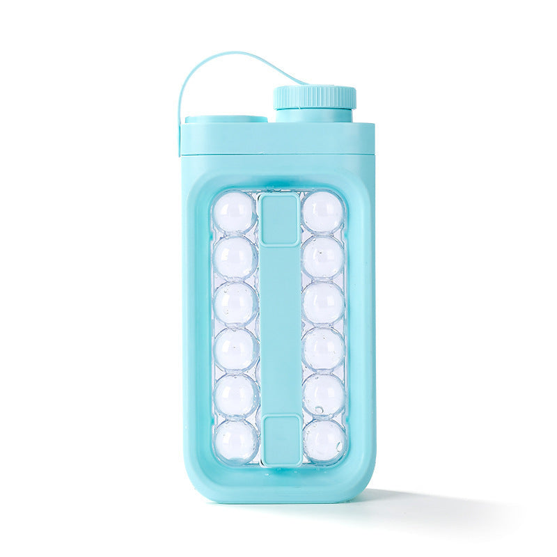 "2-in-1 Ice Ball Maker Kettle – Portable Quick-Release Cold Water Pitcher for Summer"