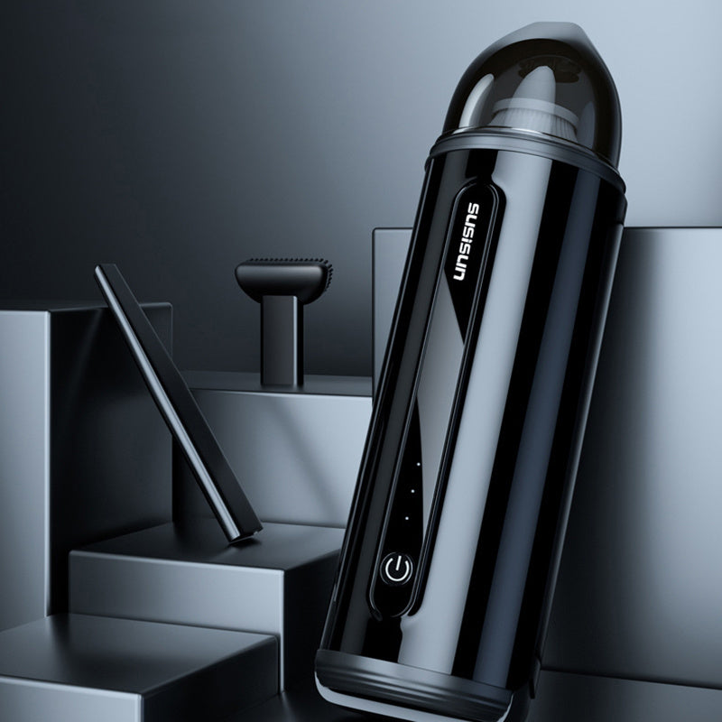 "Wireless Rechargeable Car Vacuum Cleaner – Powerful Mini Portable High-Power Auto Vacuum"