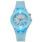 "Silicone Cartoon Children's Luminous Watch with Fruit Pattern"