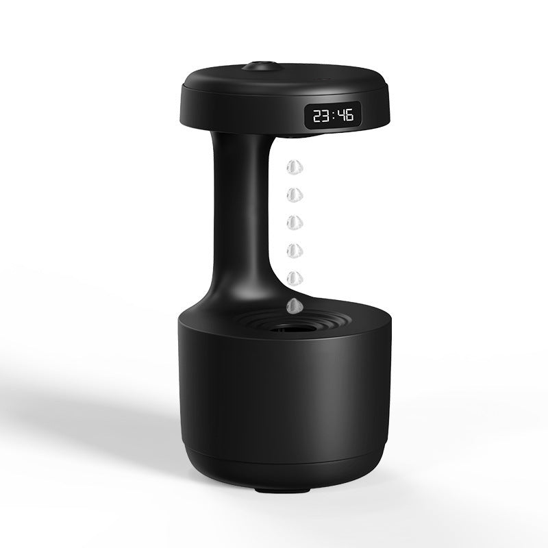 "Anti-Gravity Air Humidifier – Silent Cool Mist Maker with Levitating Water Drops for Relaxation & Fatigue Relief"