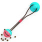 "Silicone Suction Cup Dog Tug Toy – Interactive Chew Ball for Tooth Cleaning & Play"