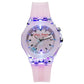 "Silicone Cartoon Children's Luminous Watch with Fruit Pattern"