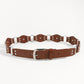 "Vintage Riveted Metal Buckle Belt – Punk Hip Hop Fashion for Men & Women"