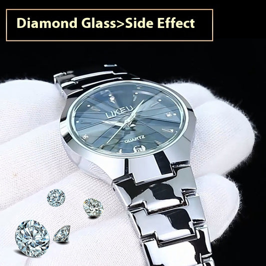"Simple Temperament Women's Quartz Waterproof Watch"