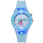 "Silicone Cartoon Children's Luminous Watch with Fruit Pattern"