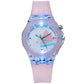 "Silicone Cartoon Children's Luminous Watch with Fruit Pattern"