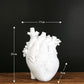 "Heart-Shaped Nordic Style Flower Vase – Artistic Desktop Plant Pot & Home Décor Ornament, Perfect Gift"