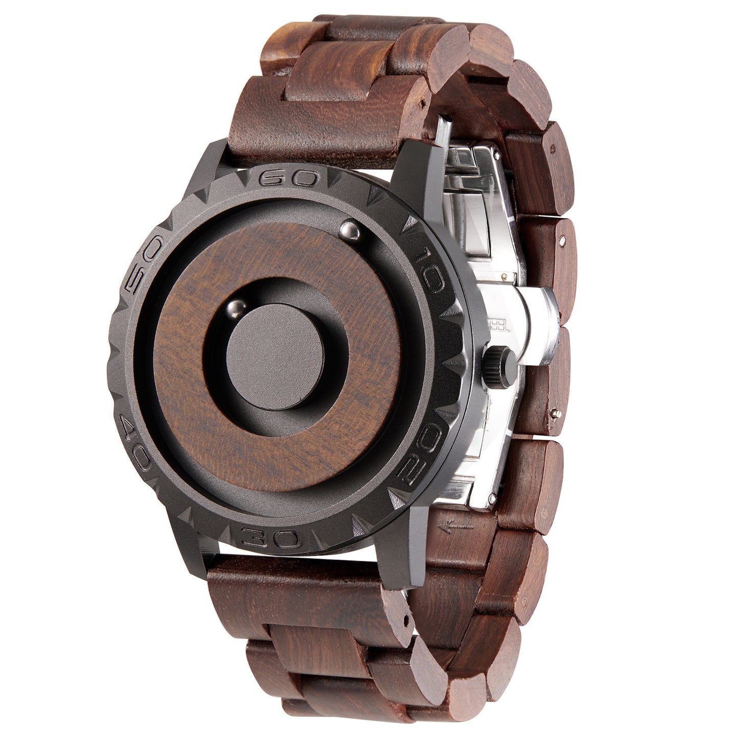 "Personalized Magnetic Ball Log Watch – Custom Creative Design"