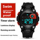 "Waterproof Anti-Fall Multifunctional Sports Electronic Watch for Students"