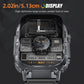 "INEYES S320B Smartwatch for Men & Women – Sport Modes, LED Flashlight, Wireless Call, 2.02-Inch HD Screen'