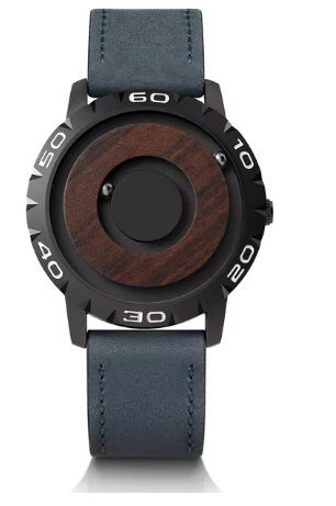 "Personalized Magnetic Ball Log Watch – Custom Creative Design"