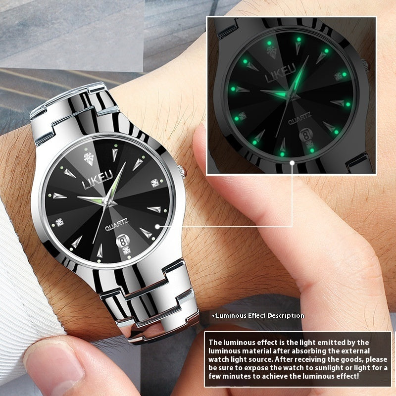 "Simple Temperament Women's Quartz Waterproof Watch"