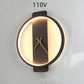 "Nordic Wall Lamp with Clock – Modern Bedroom & Bedside Lighting Fixture"